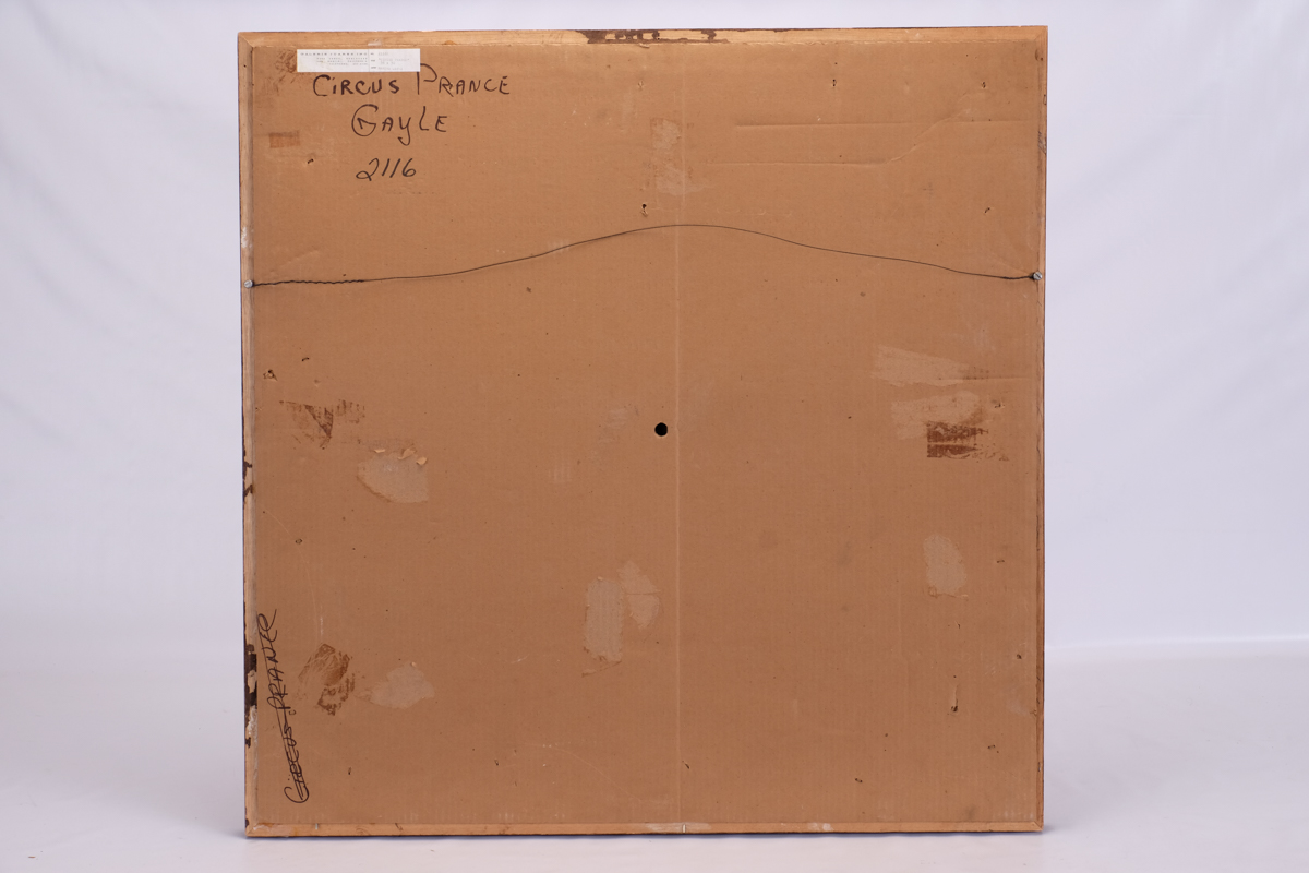 Marsha Gayle Original Oil on Canvas "Circus Prance"