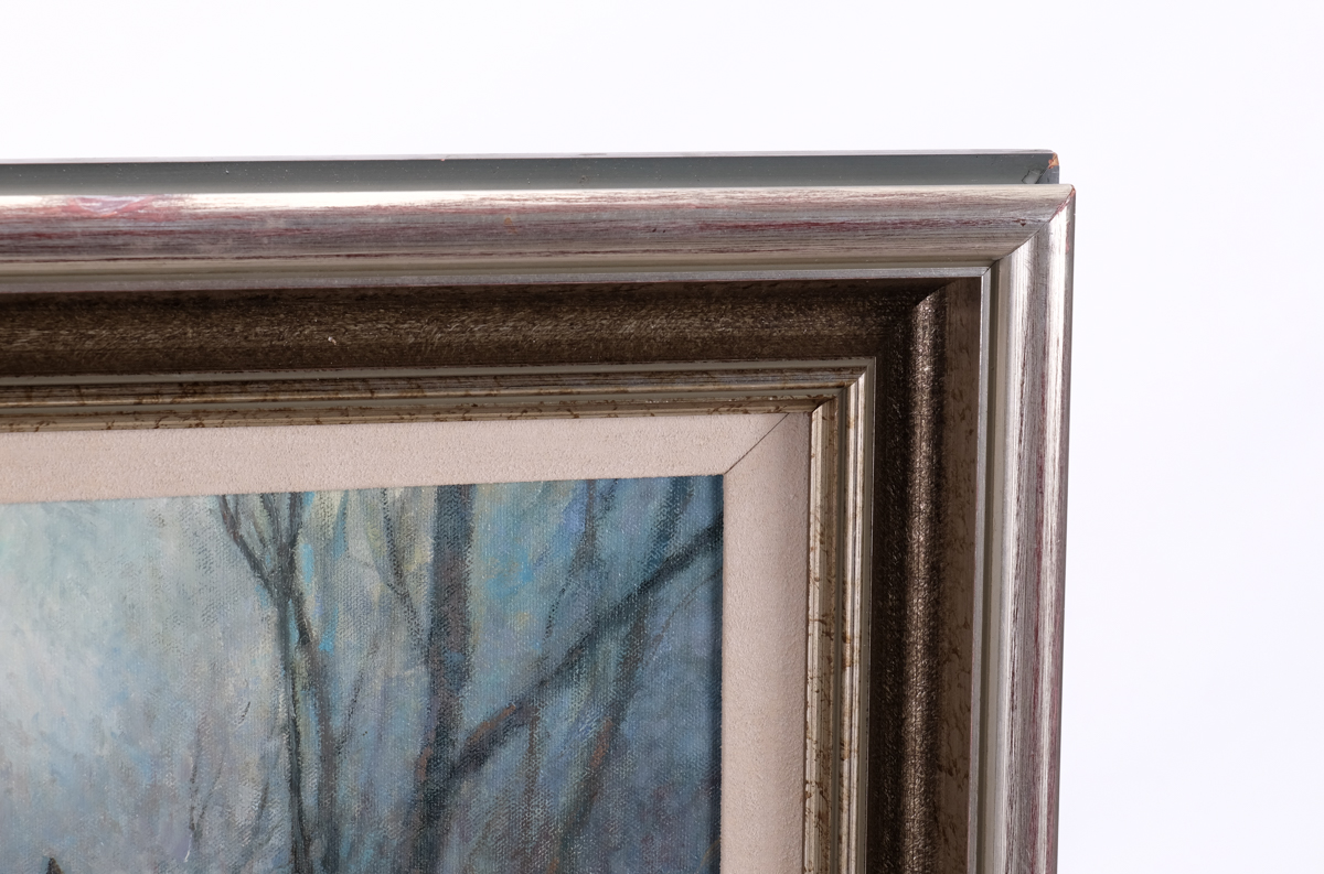 Ronald Himler Vintage Oil Painting "The Vedette"