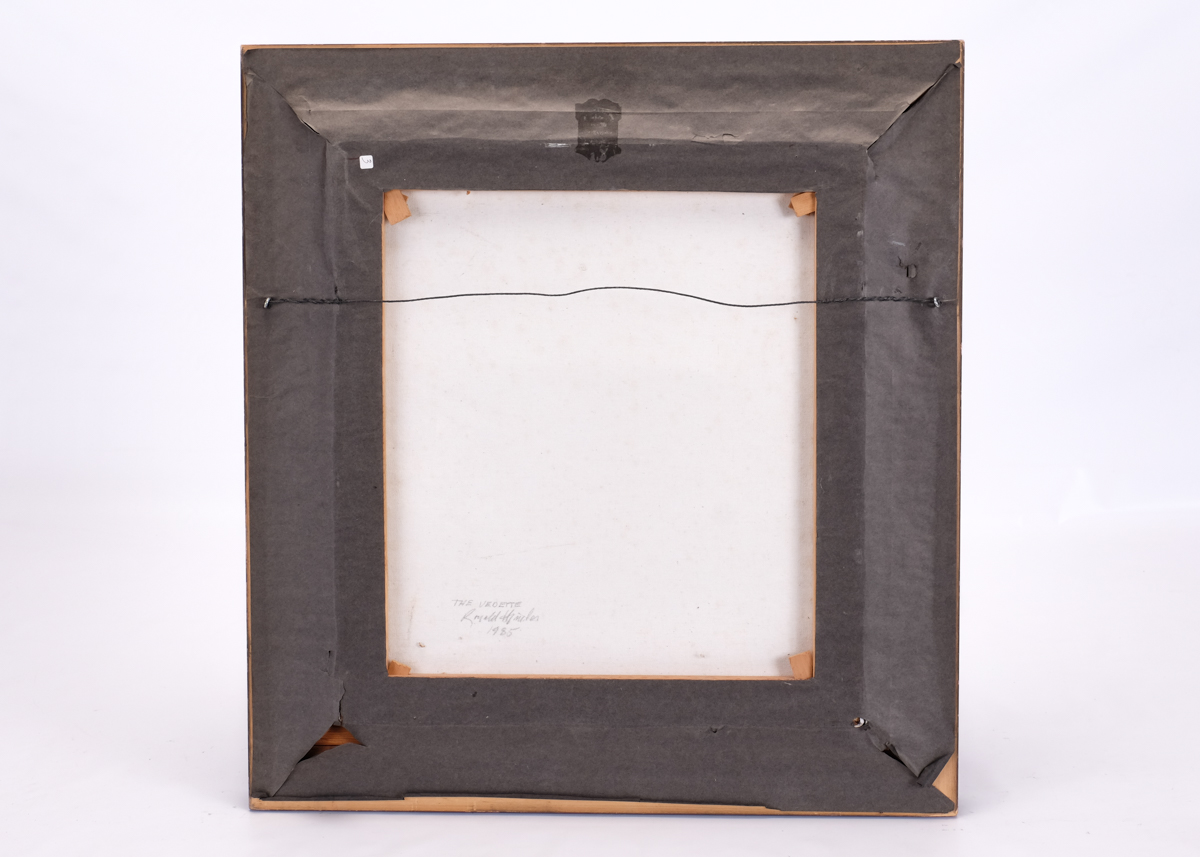 Ronald Himler Vintage Oil Painting "The Vedette"