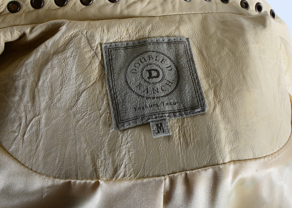 Women's Double D Ranch Wear Western Dress Leather Jacket