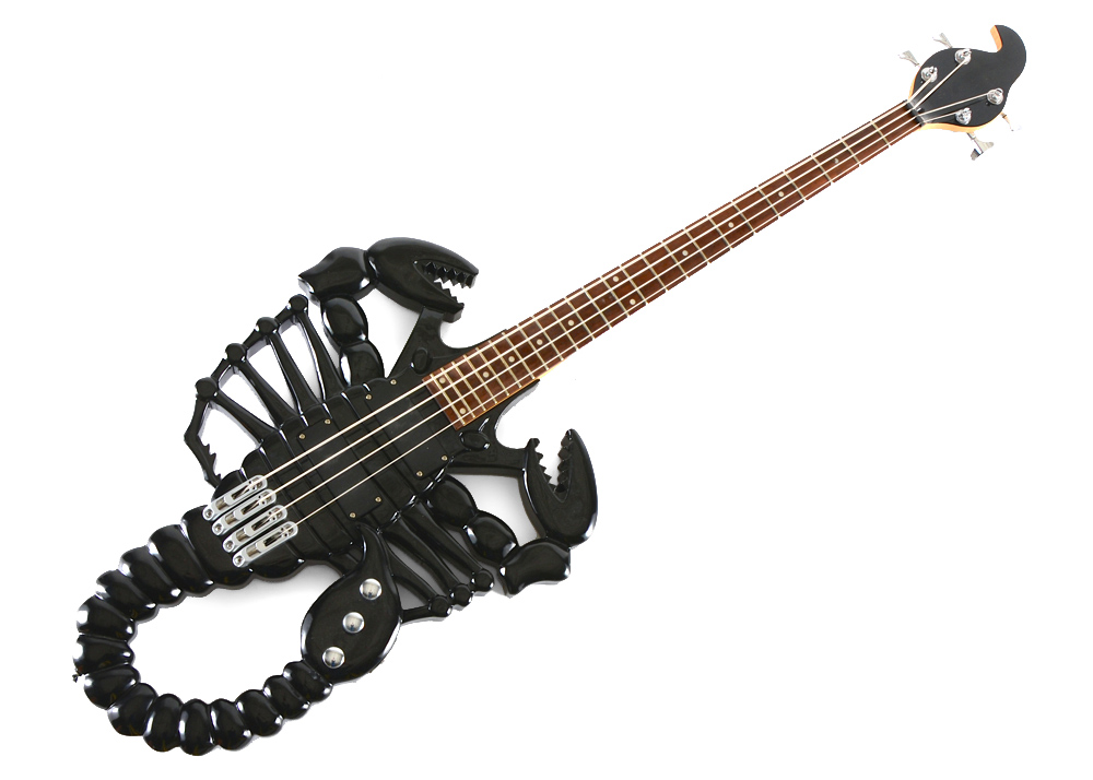 Custom Scorpion Bass Guitar