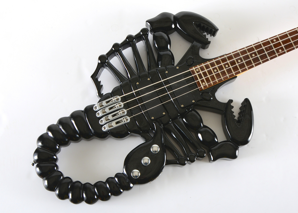 Custom Scorpion Bass Guitar
