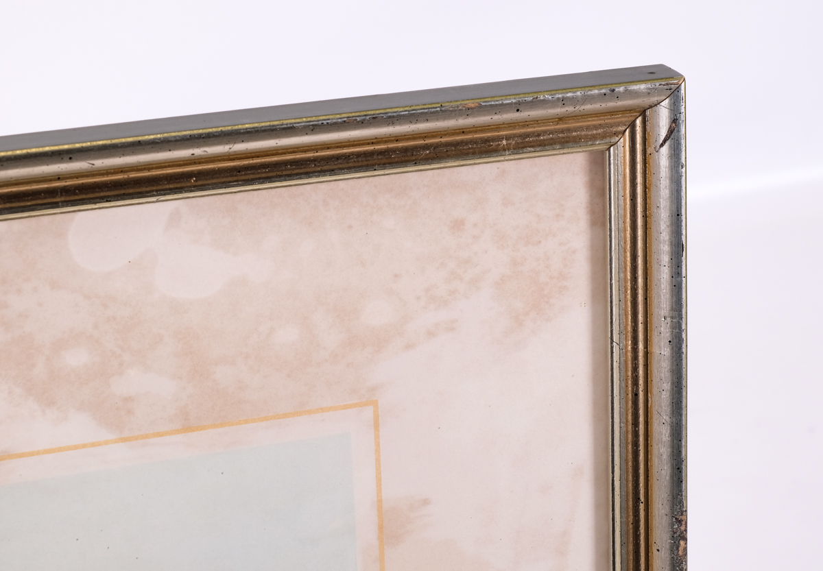 Antique Edward Beyer 3-Color Lithograph of Yellow Sulphur Springs