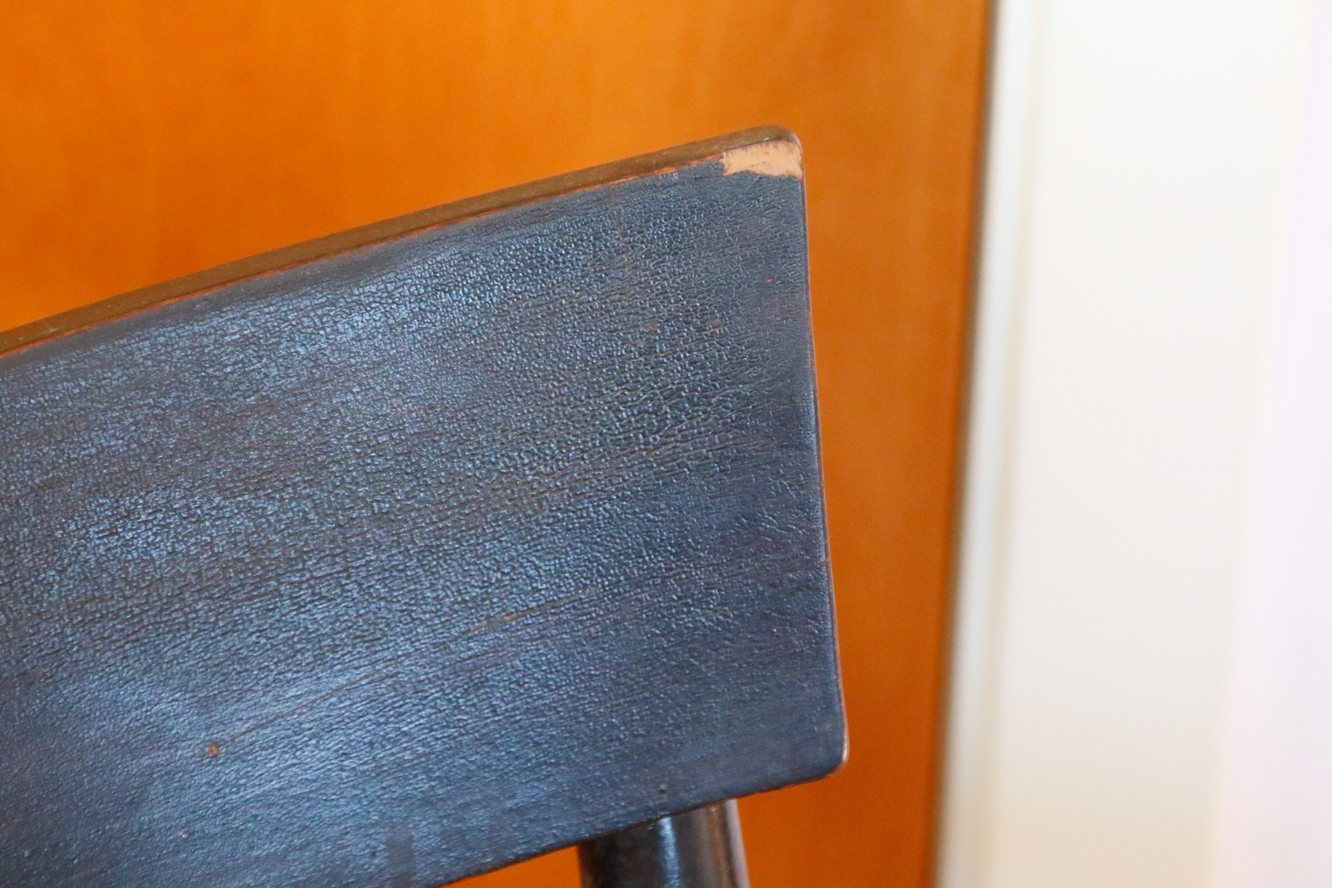 Antique Walnut Rocking Armchair