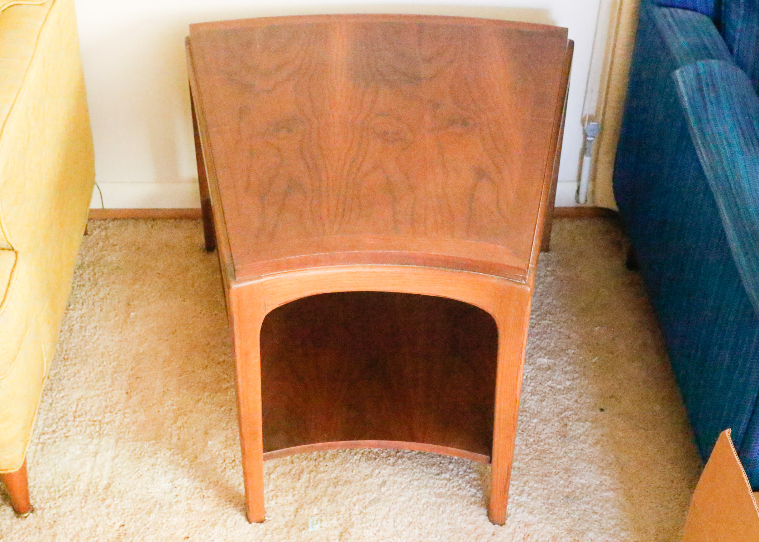 Lane Rhythm Wedge End Table