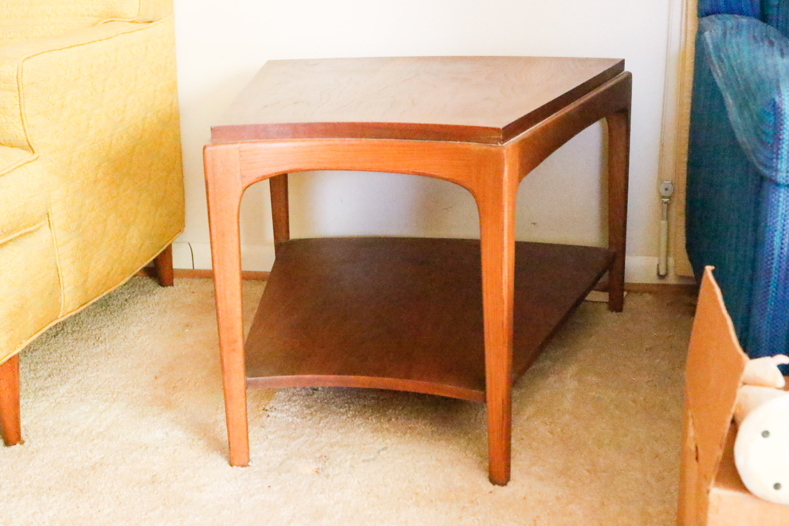 Lane Rhythm Wedge End Table