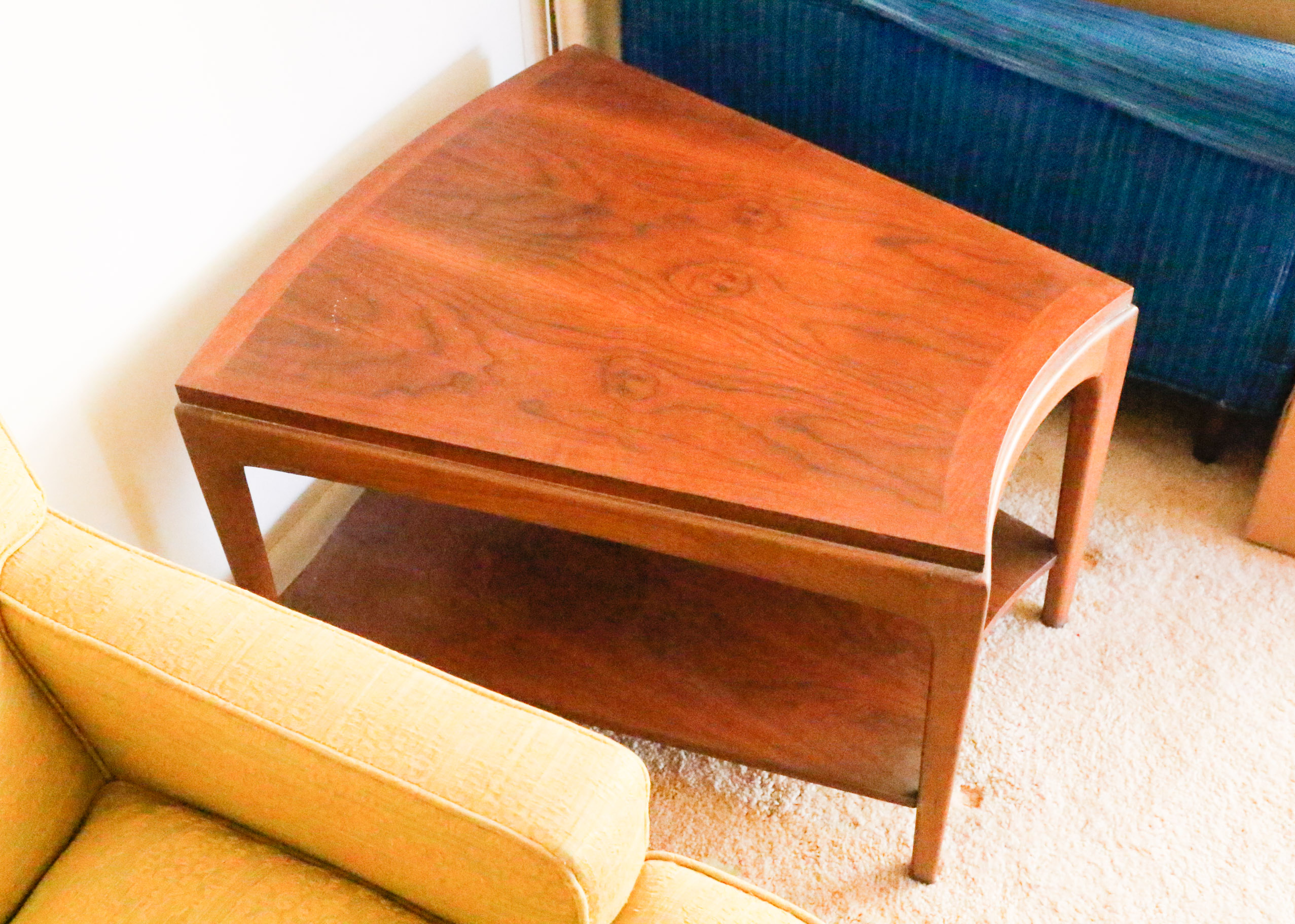 Lane Rhythm Wedge End Table