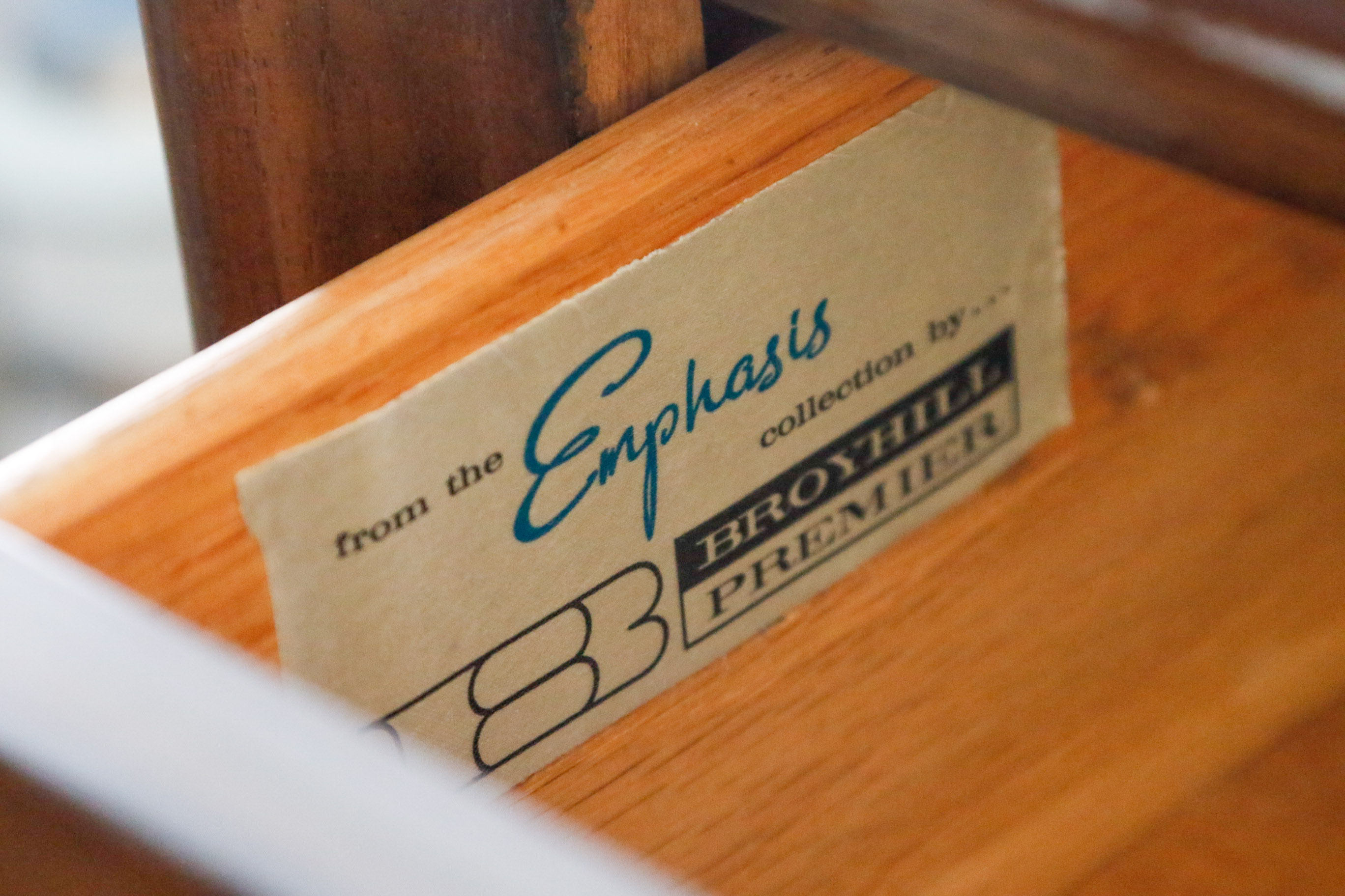 Broyhill Emphasis Collection Chest of Drawers and Nightstand