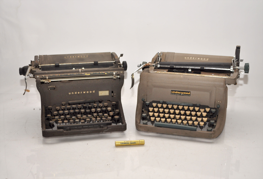 Pair of Vintage Underwood Typewriters