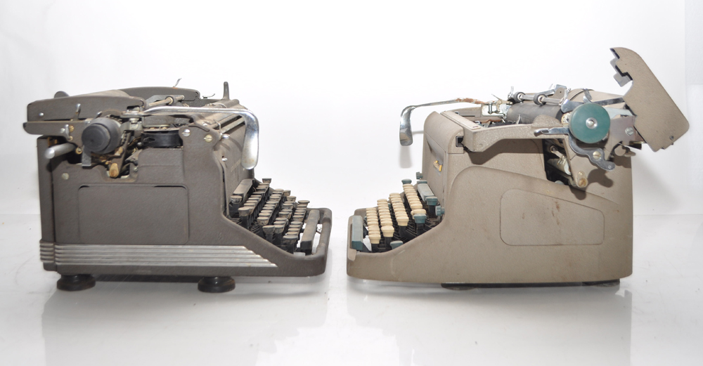 Pair of Vintage Underwood Typewriters