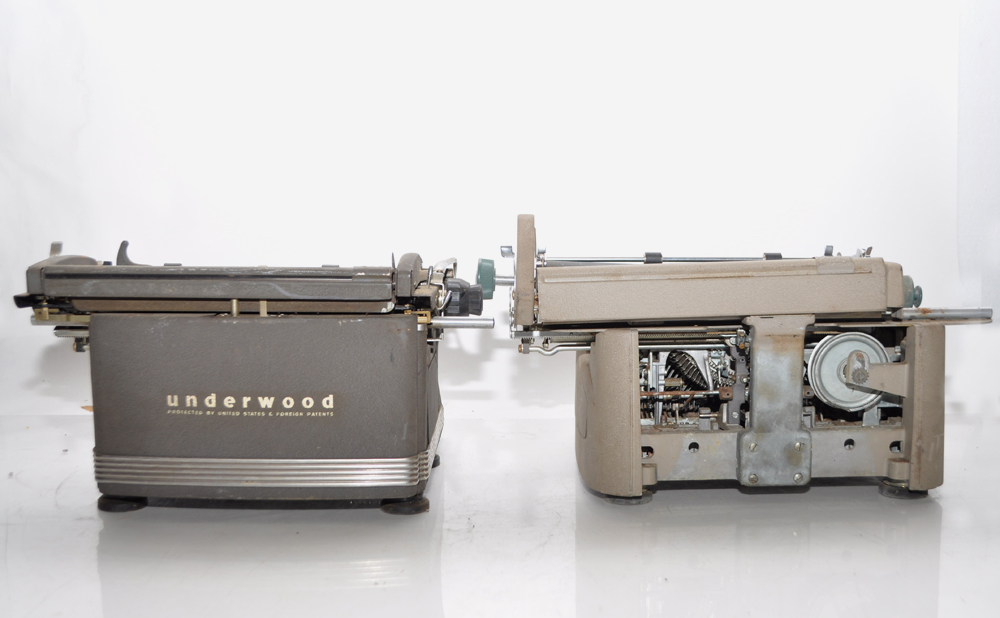 Pair of Vintage Underwood Typewriters