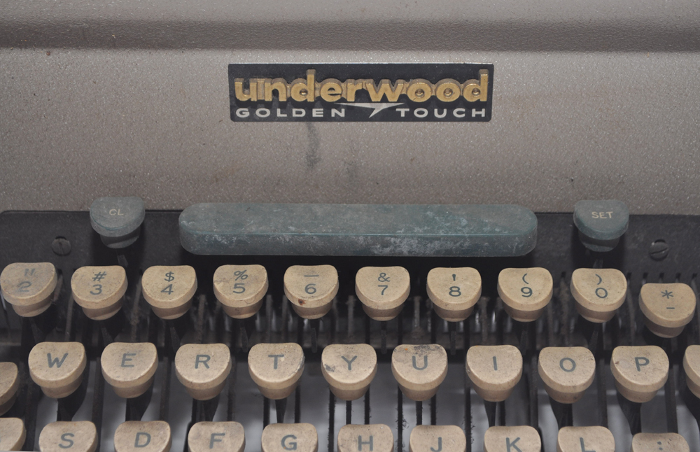 Pair of Vintage Underwood Typewriters