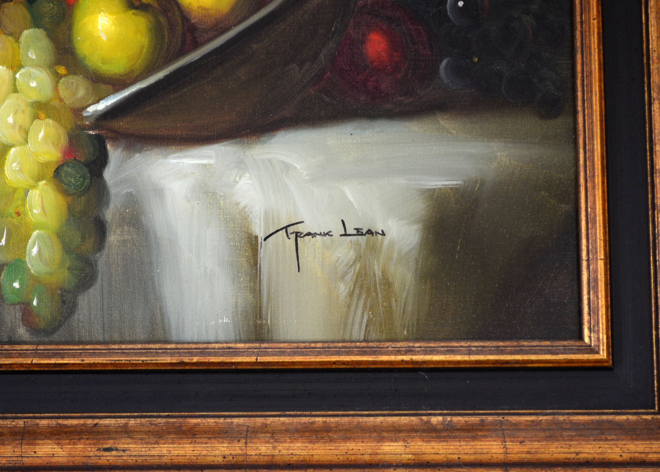 Frank Lean Oil on Canvas Depicting A Still Life