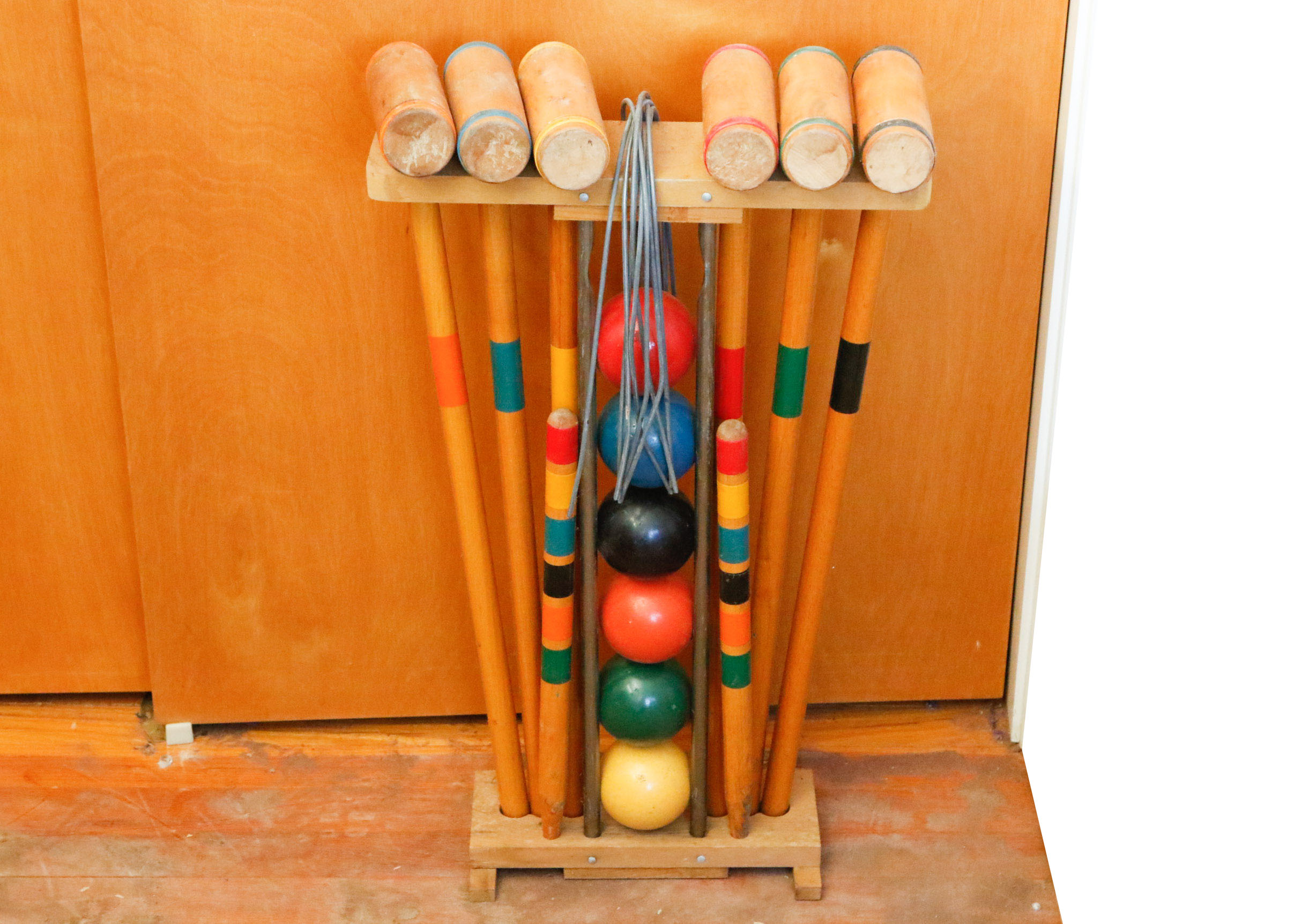 Vintage Croquet Set
