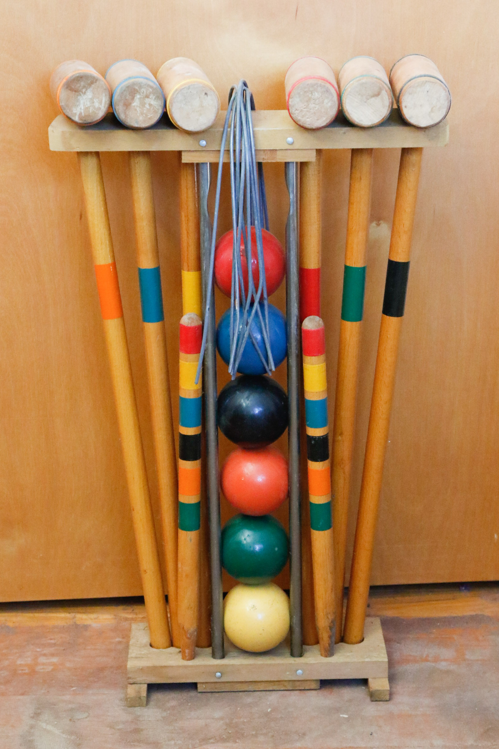 Vintage Croquet Set