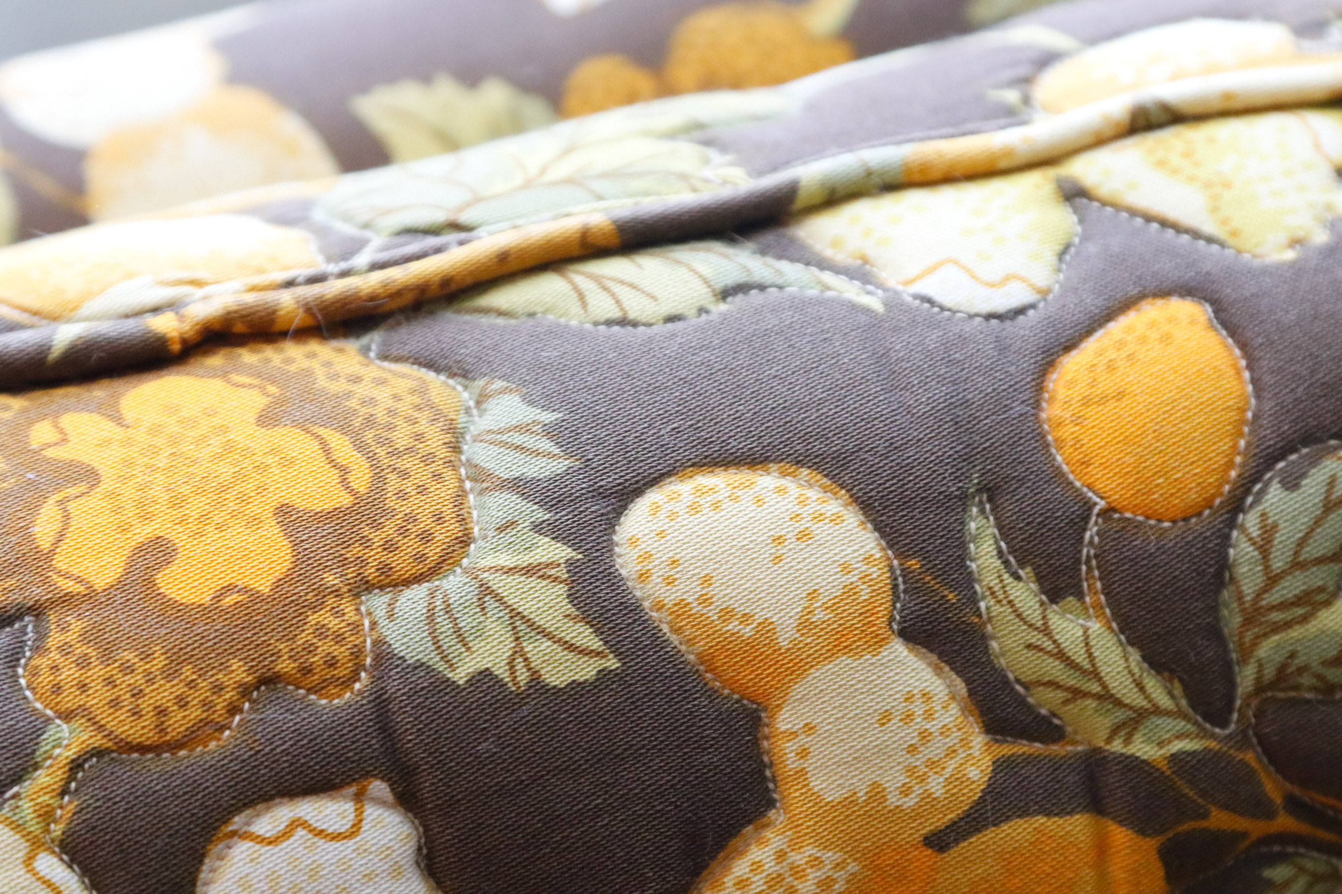 Vintage Franklin Furniture Co. Floral Upholstered Sofa