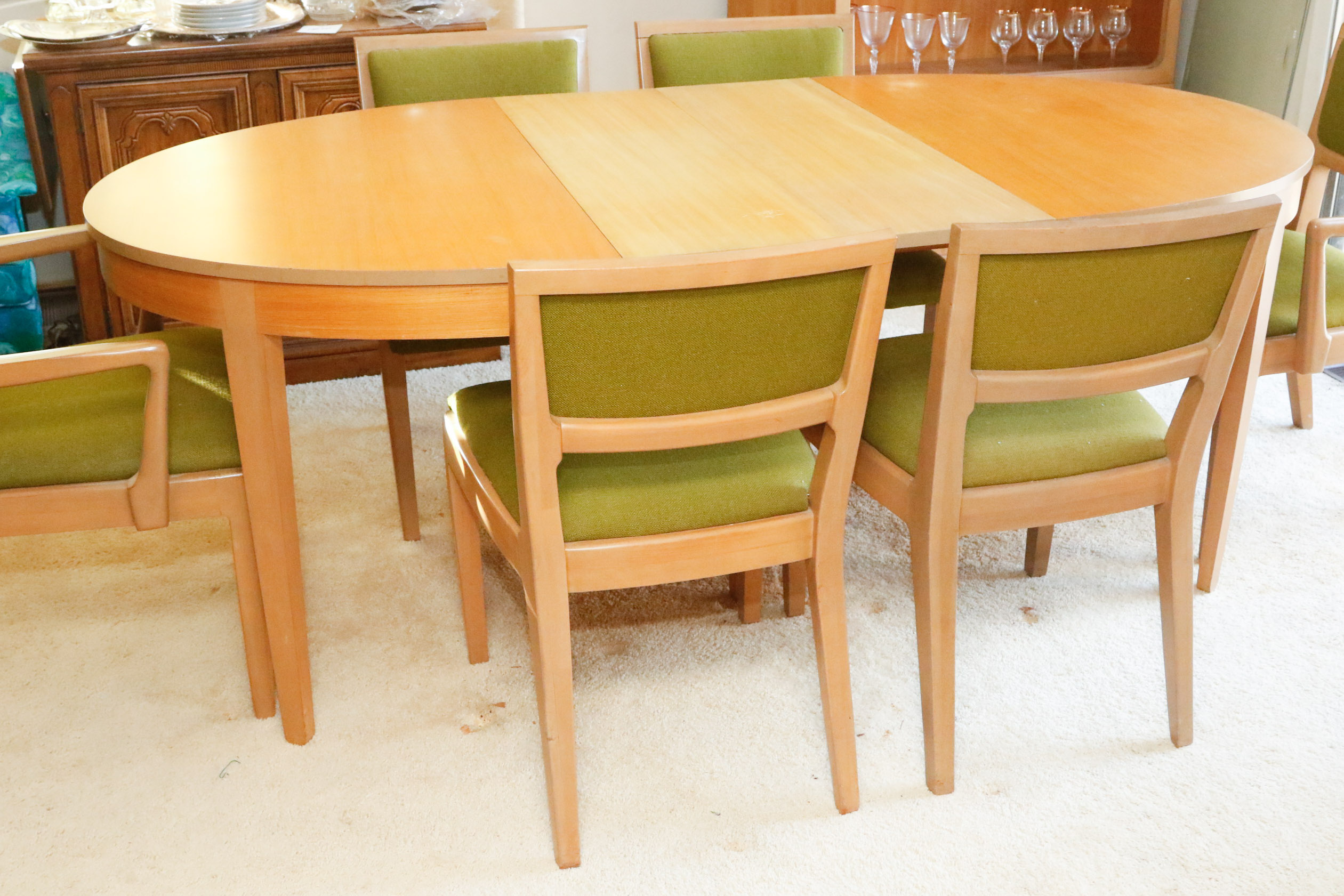 Edward Wormley for Drexel "Precedent" Dining Table and Chairs
