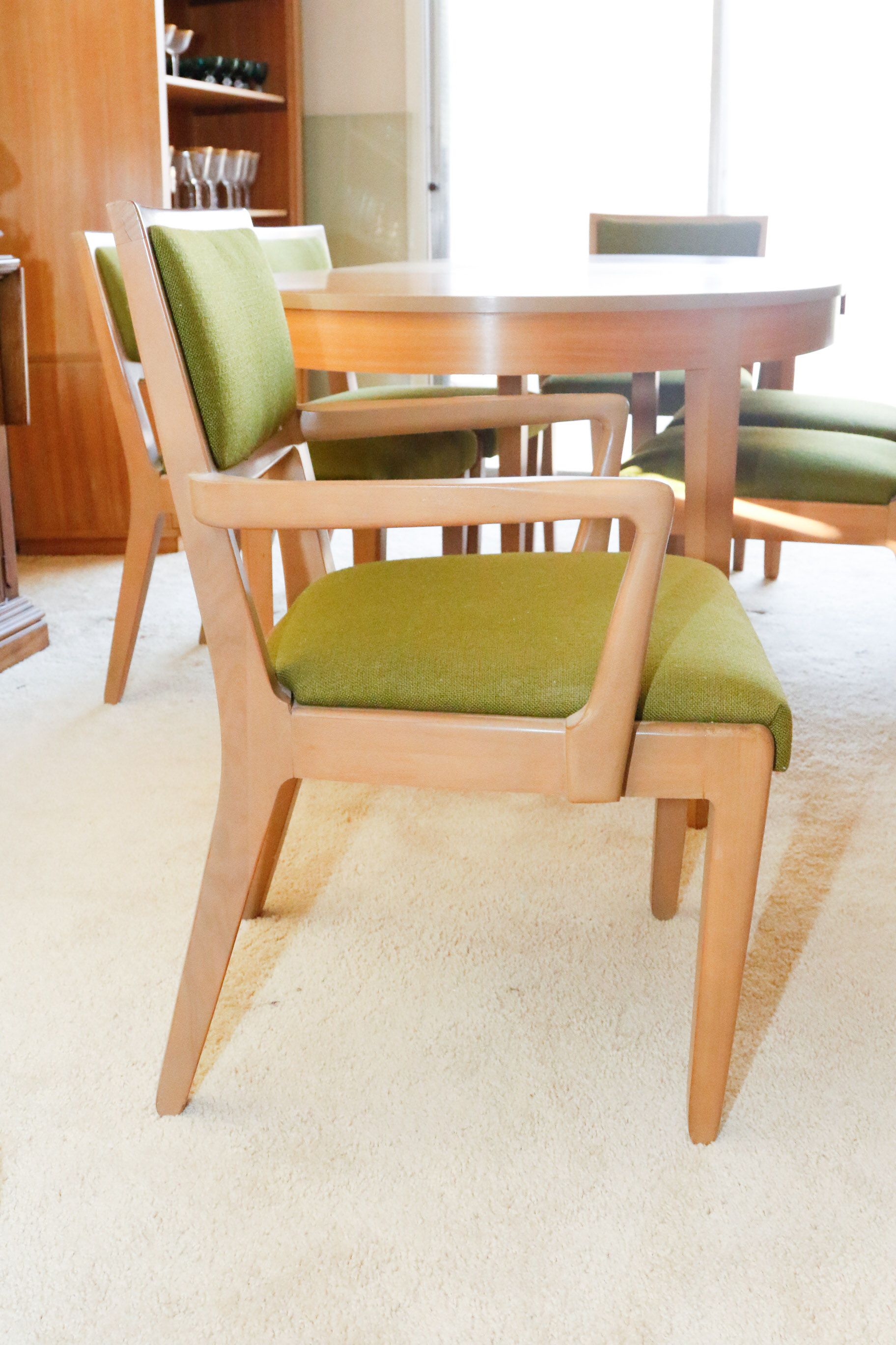 Edward Wormley for Drexel "Precedent" Dining Table and Chairs