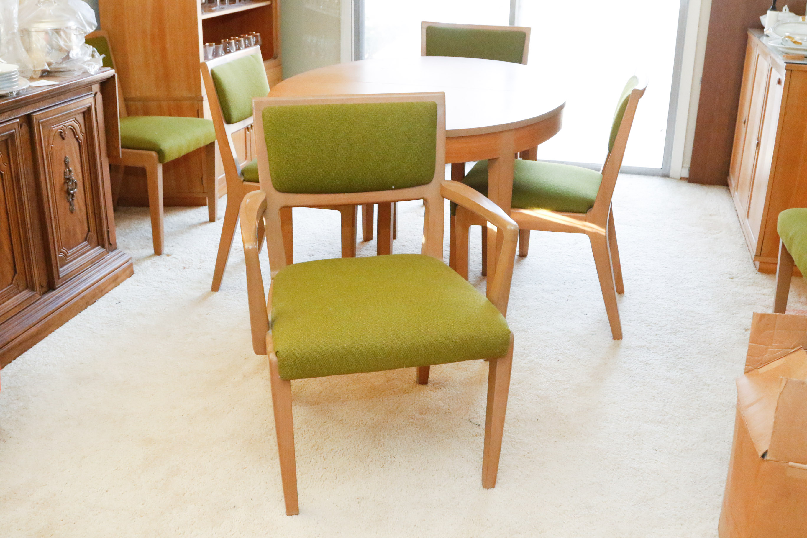 Edward Wormley for Drexel "Precedent" Dining Table and Chairs