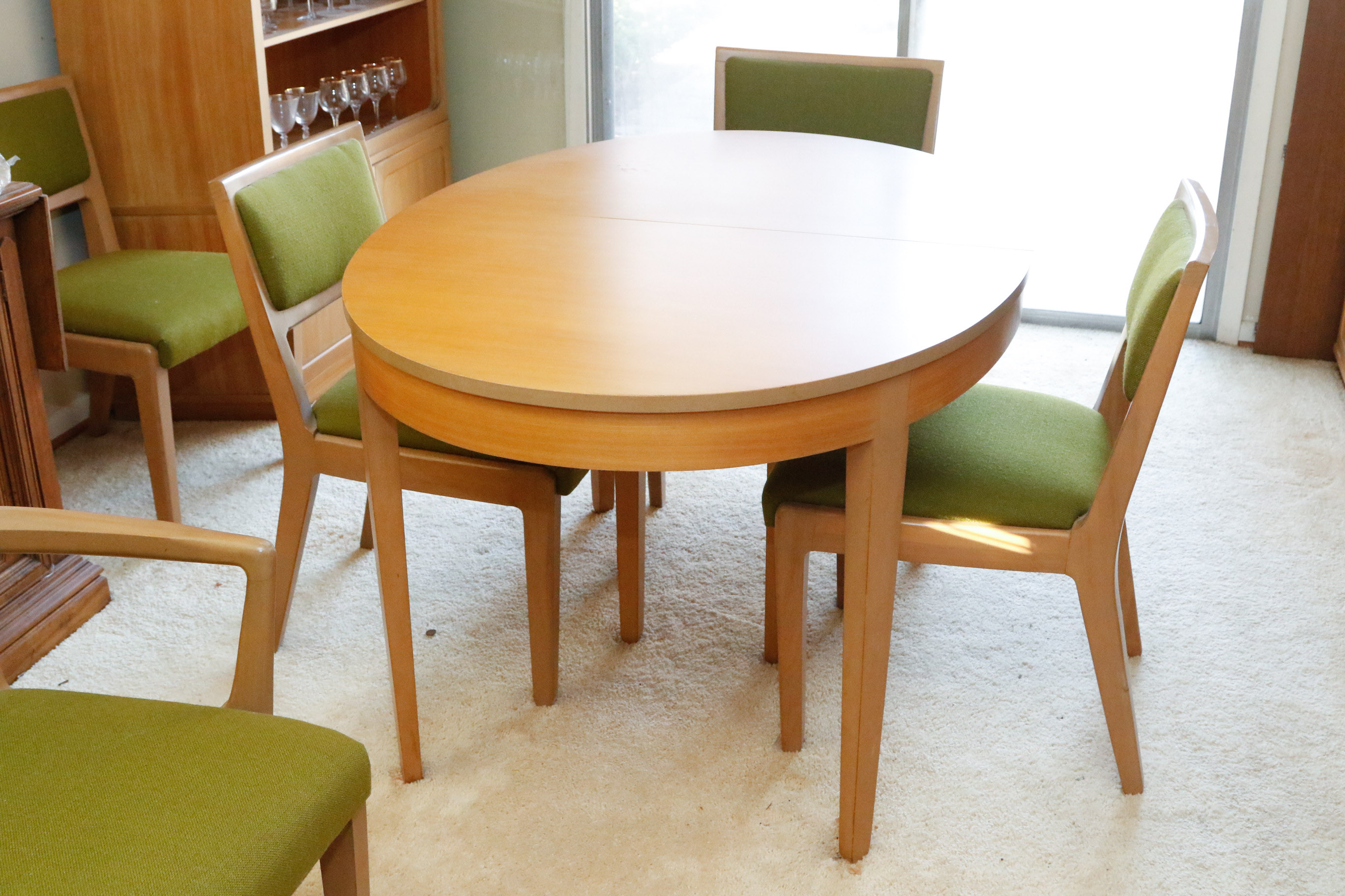 Edward Wormley for Drexel "Precedent" Dining Table and Chairs