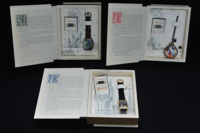 Set of Three Walt Disney’s Watch Collectors Club Watches