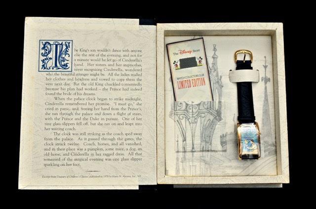 Set of Three Walt Disney’s Watch Collectors Club Watches