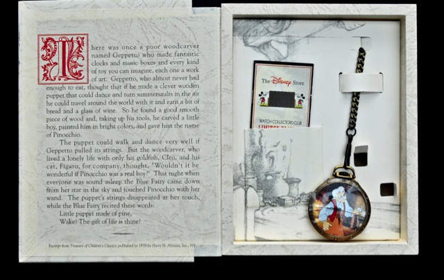 Set of Three Walt Disney’s Watch Collectors Club Watches