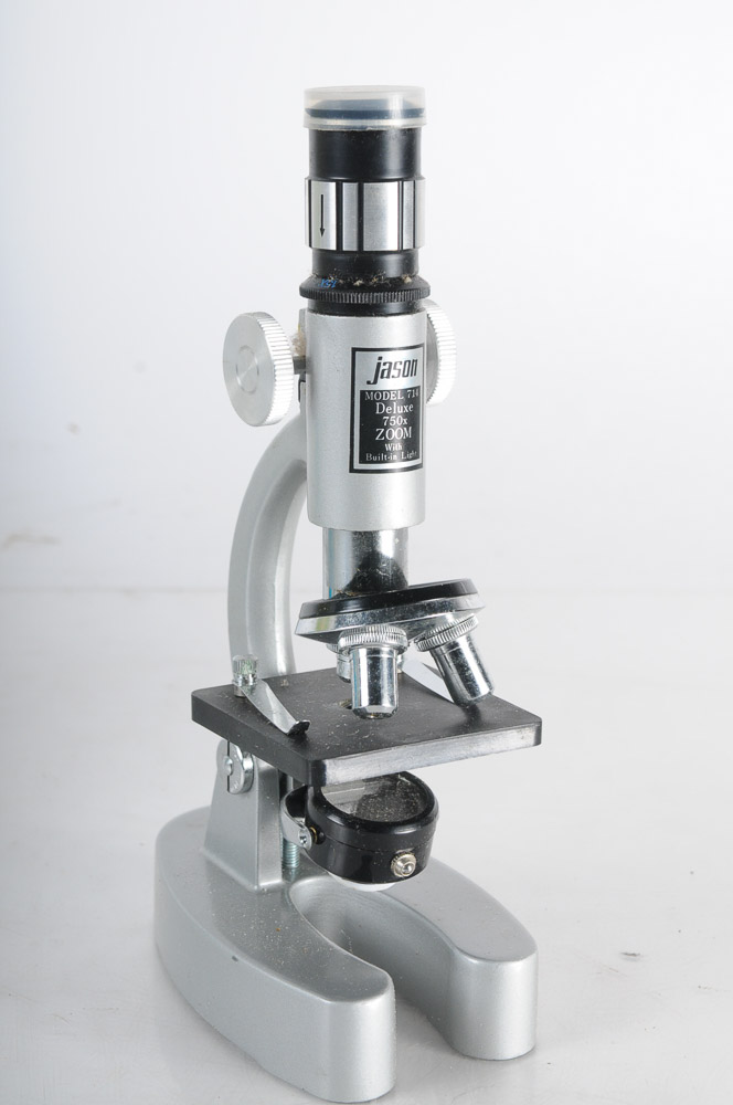 1971 Jason Empire 750 Power Zoom Microscope Set