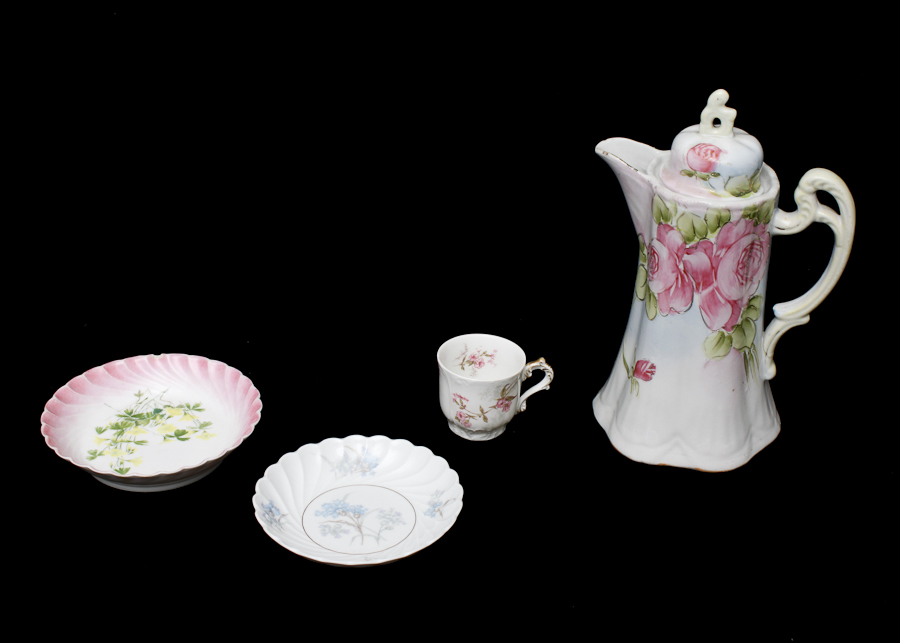 Assortment of Nippon and Limoges China