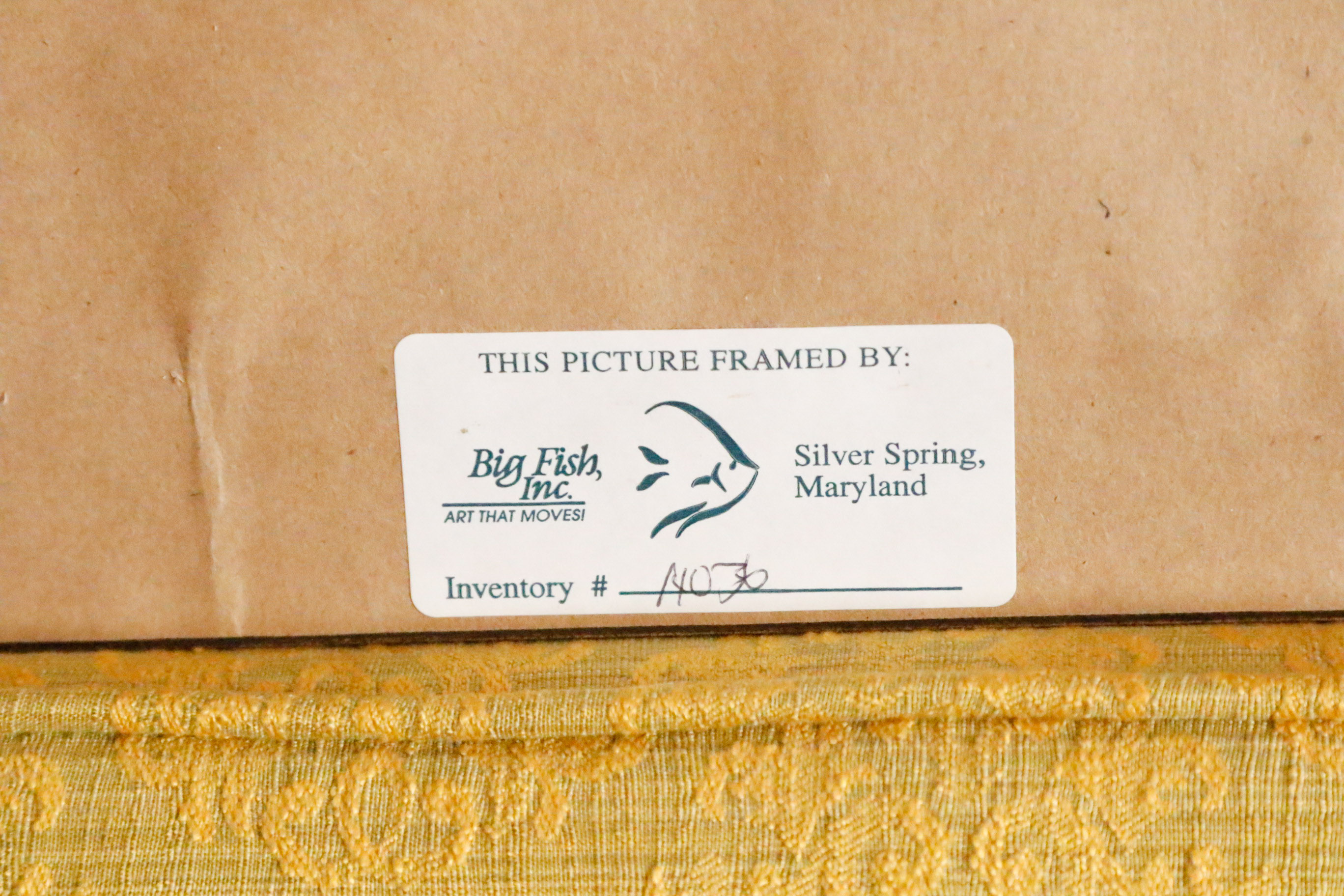 Two Framed Botanical Prints