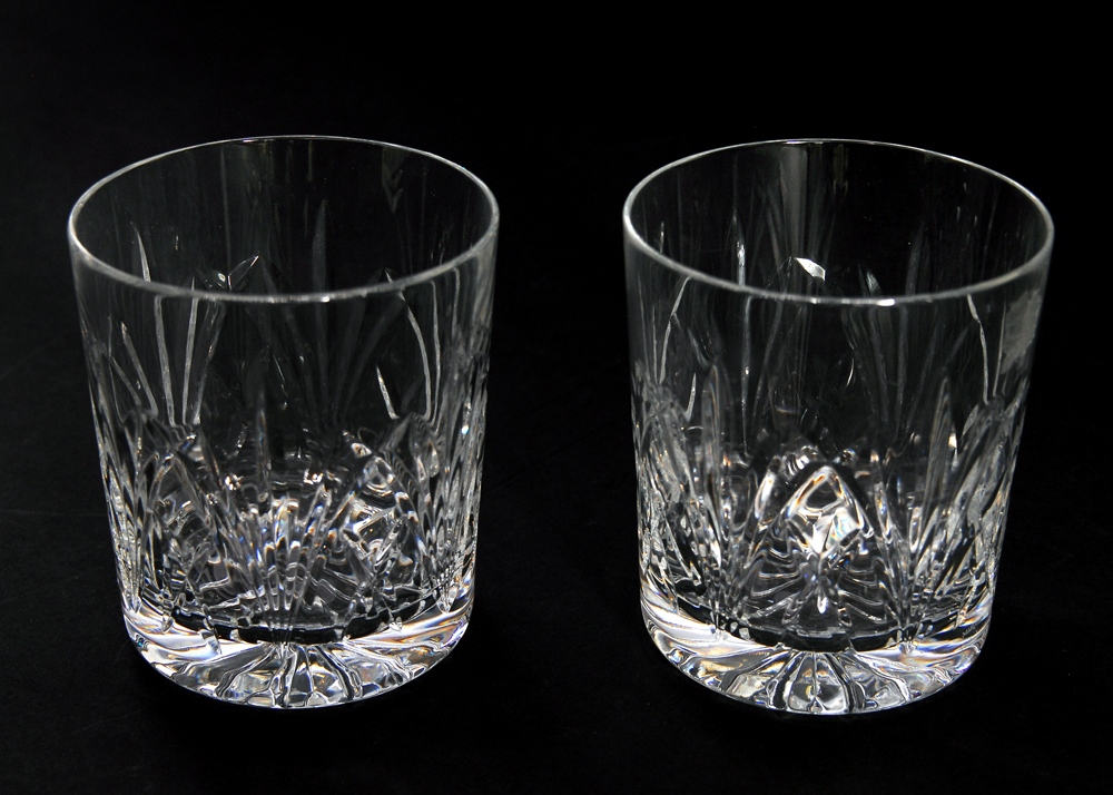 Pair of Marquis by Waterford Crystal Rocks Glasses
