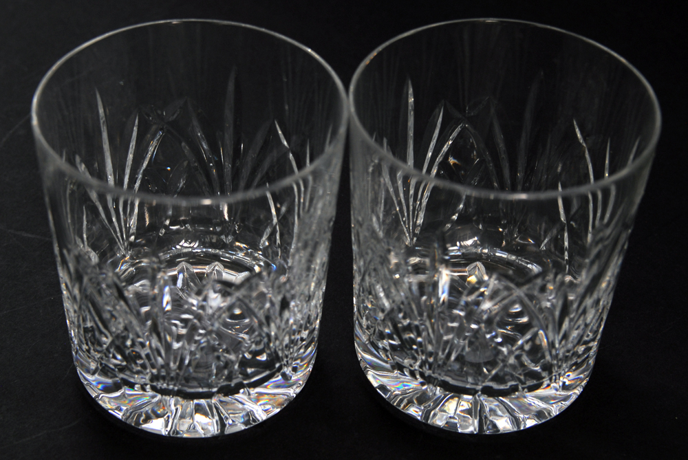 Pair of Marquis by Waterford Crystal Rocks Glasses