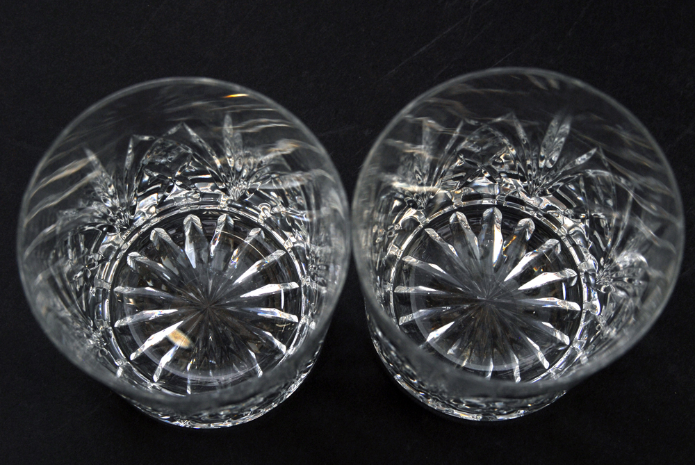 Pair of Marquis by Waterford Crystal Rocks Glasses