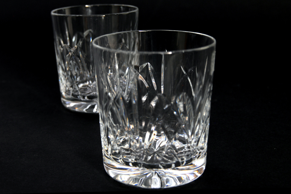 Pair of Marquis by Waterford Crystal Rocks Glasses