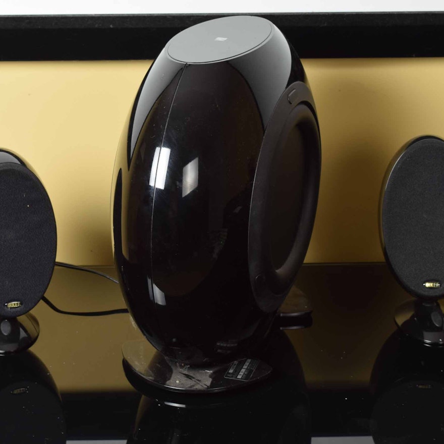 KEF HTB2 Subwoofer and Wireless Speaker System | EBTH KEF HTB2 Subwoofer and Wireless Speaker System | EBTH