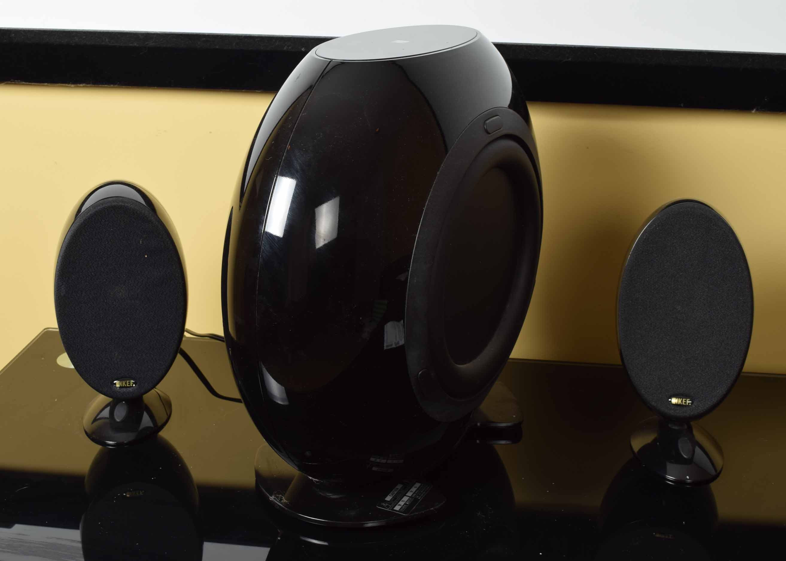 KEF HTB2 Subwoofer and Wireless Speaker System