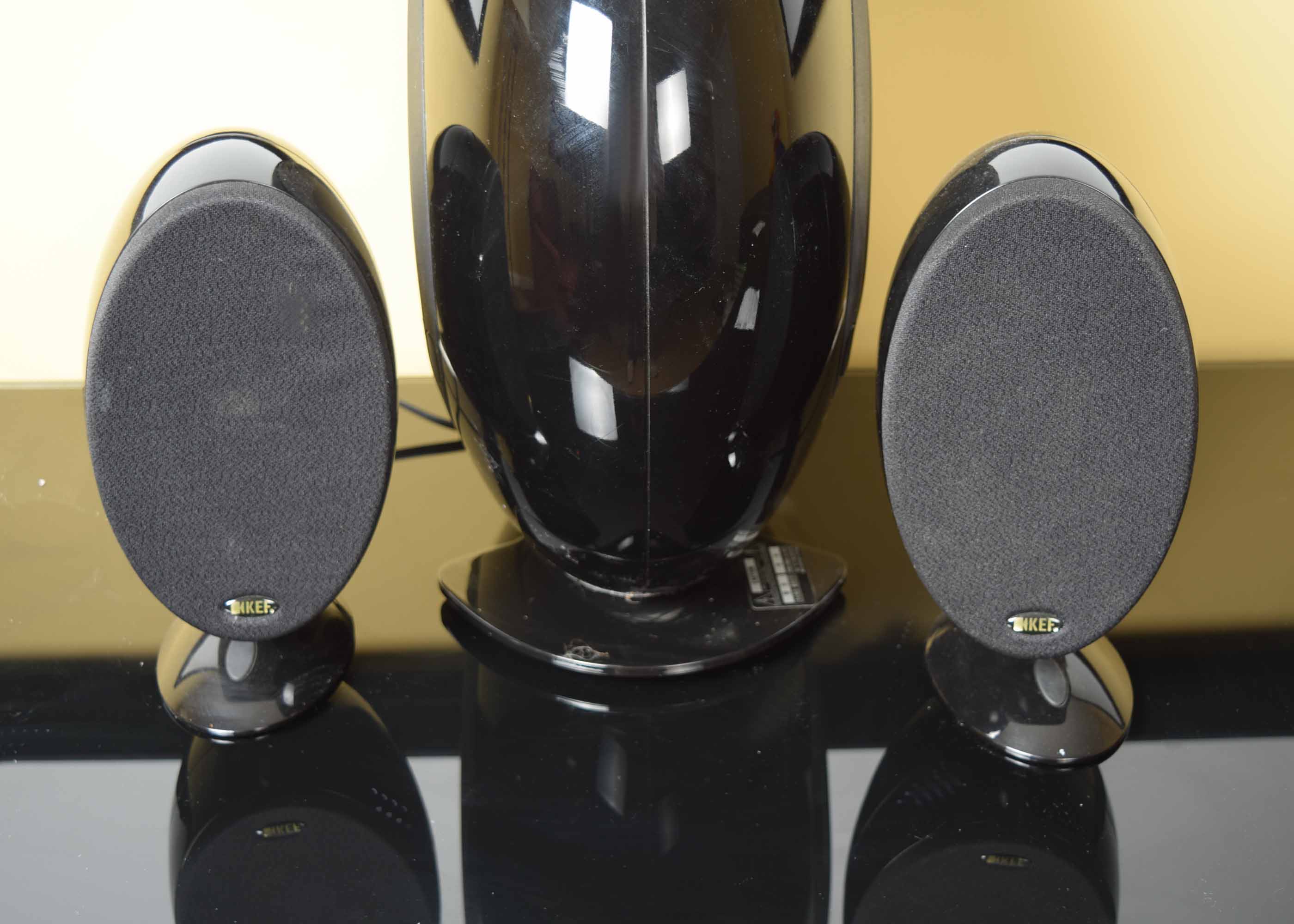 KEF HTB2 Subwoofer and Wireless Speaker System