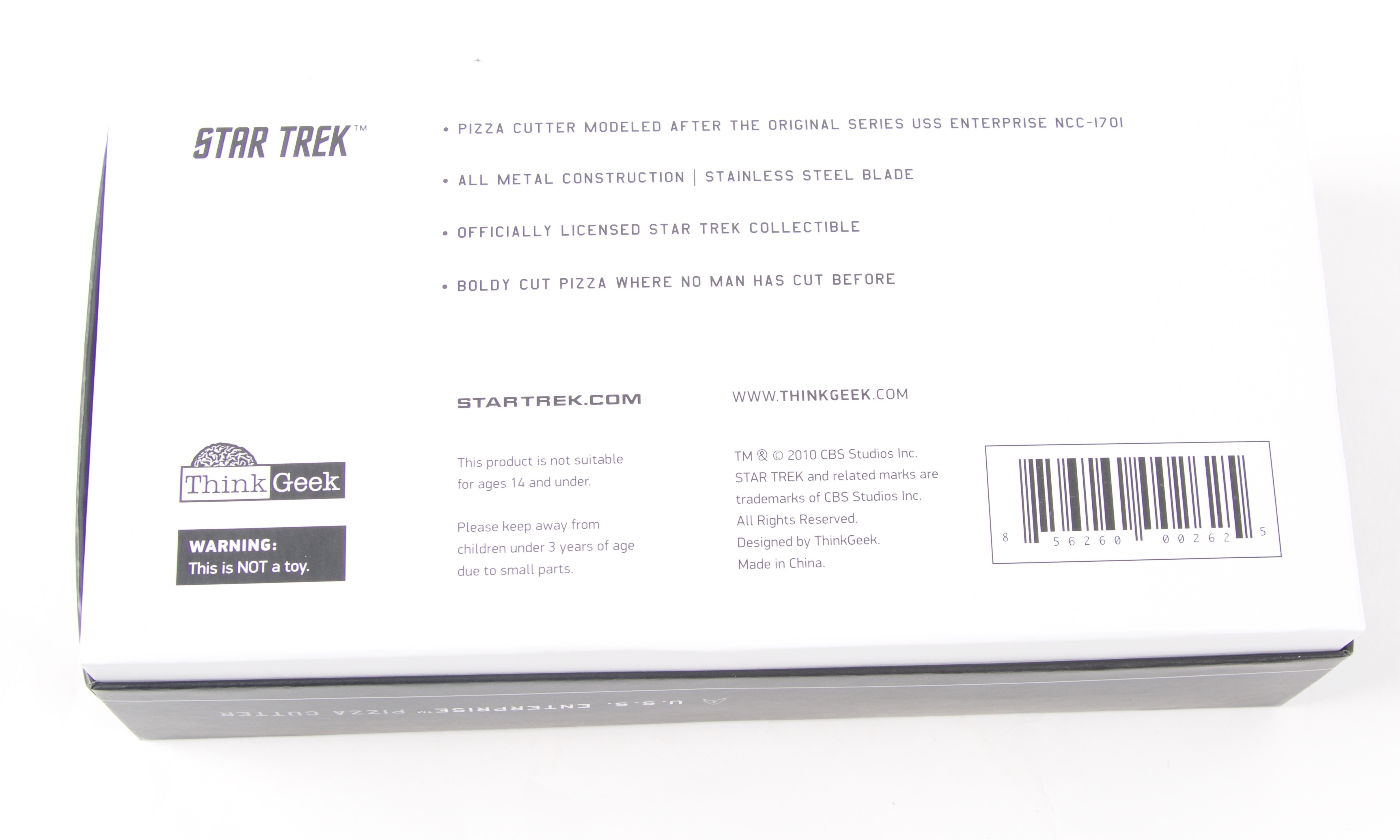 Star Trek Enterprise Stainless Steel Pizza Wheel