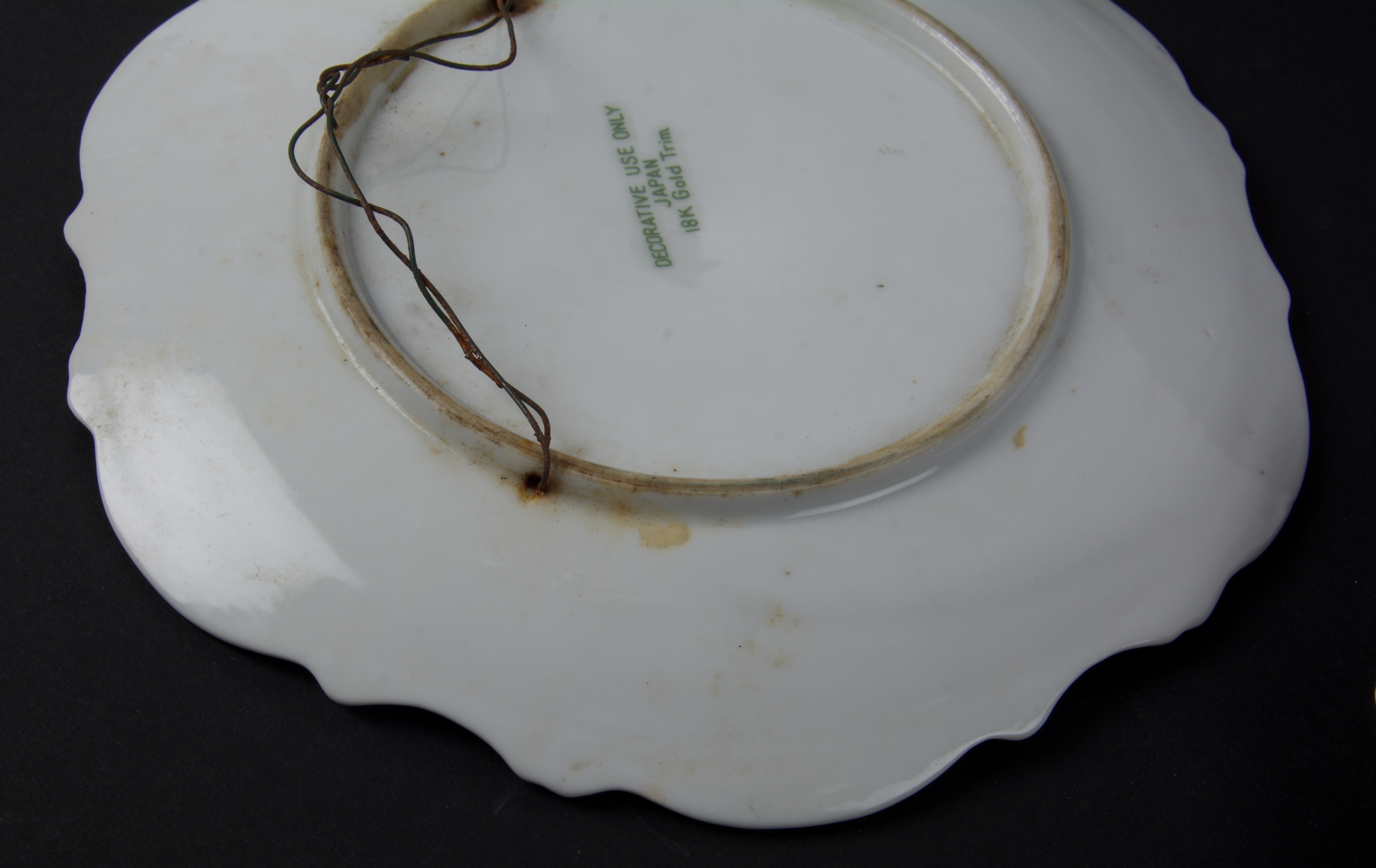 Pair of Wheelock Peoria Religious Plates