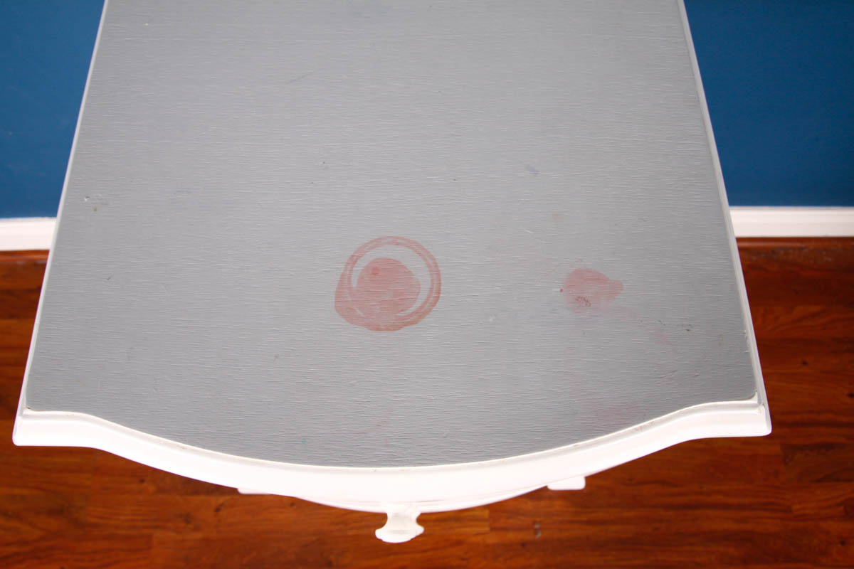 White Shabby Chic Bedside Table