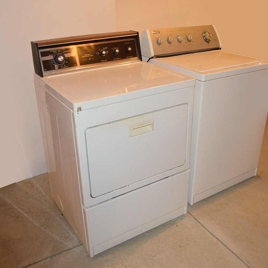 Sears Electric Dryer and Whirlpool Electric Washer