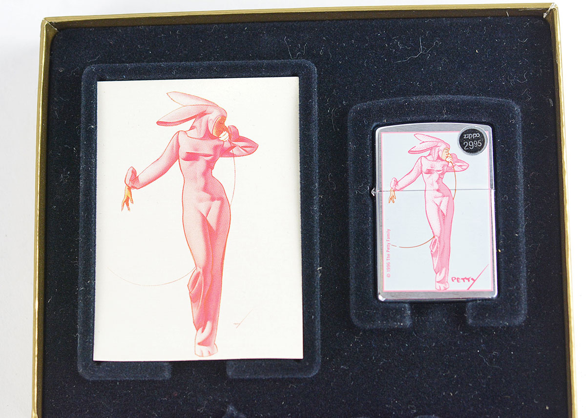 Collectable Zippo Lighters Including Limited Edition Petty Girl