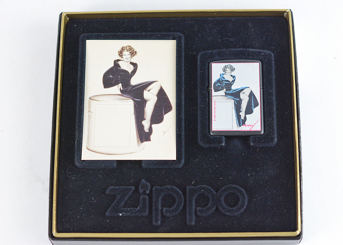Collectable Zippo Lighters Including Limited Edition Petty Girl