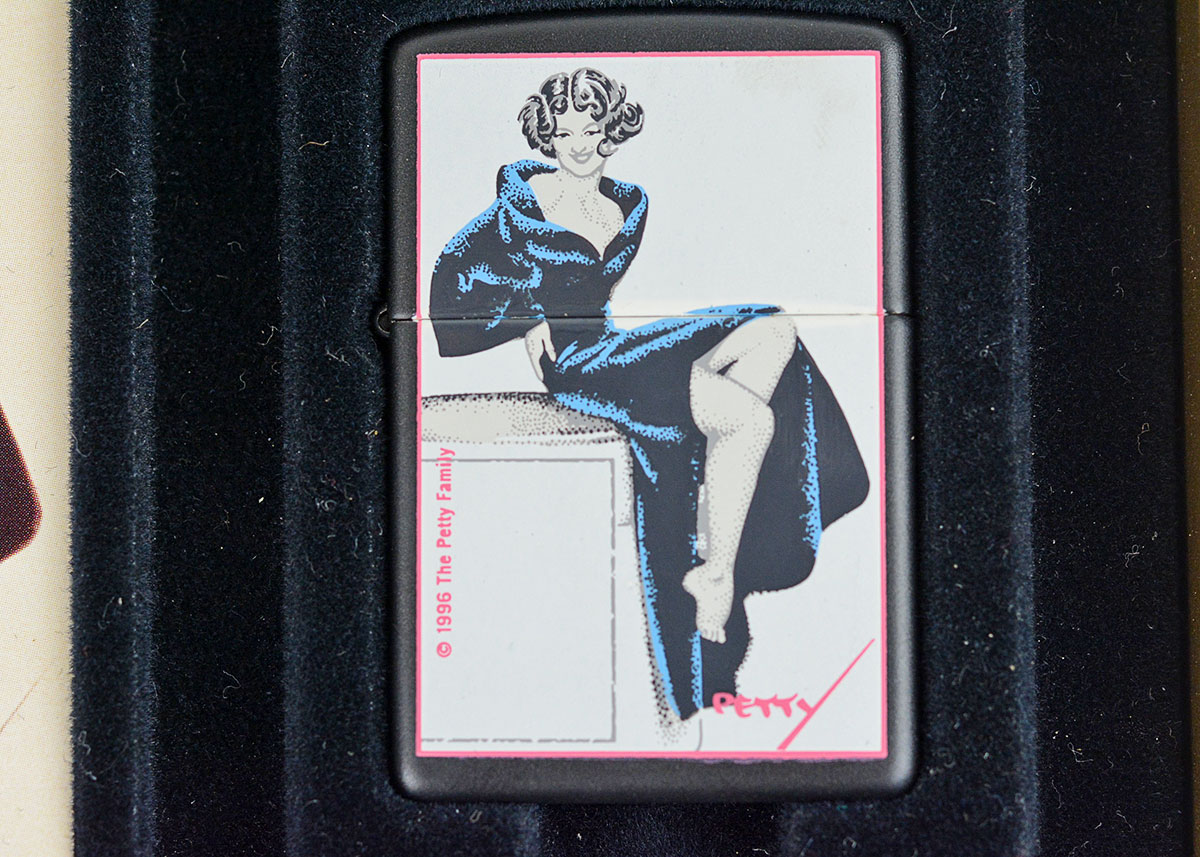 Collectable Zippo Lighters Including Limited Edition Petty Girl