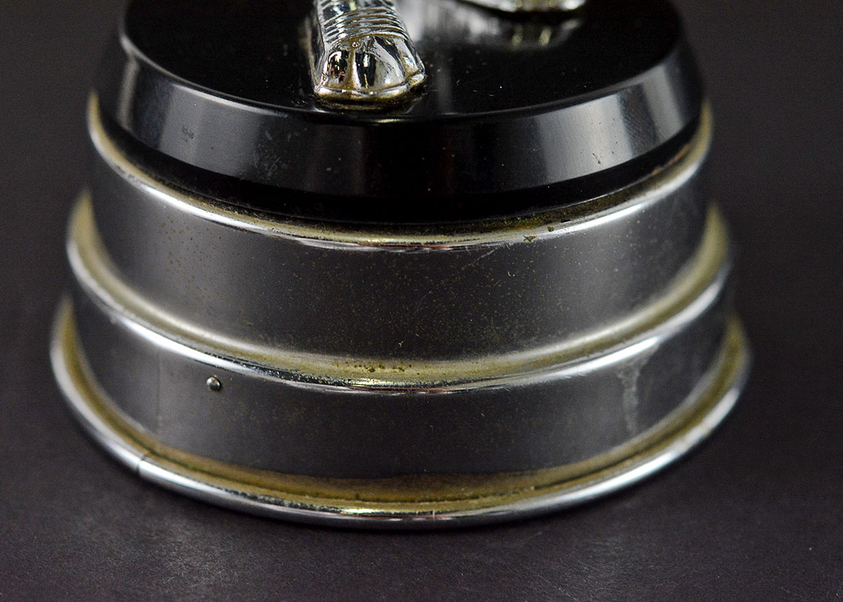 Vintage Knight in Armour Music Box and Table Lighter