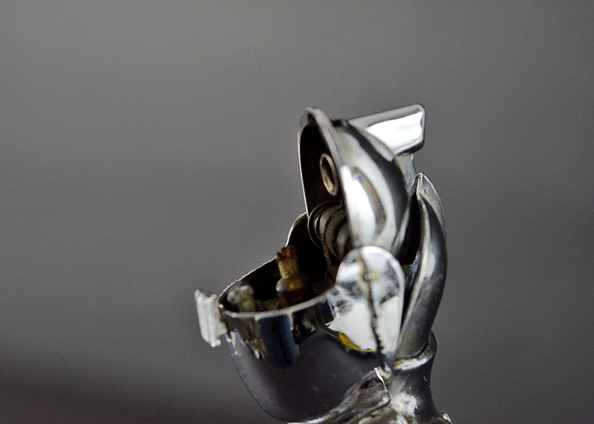 Vintage Knight in Armour Music Box and Table Lighter