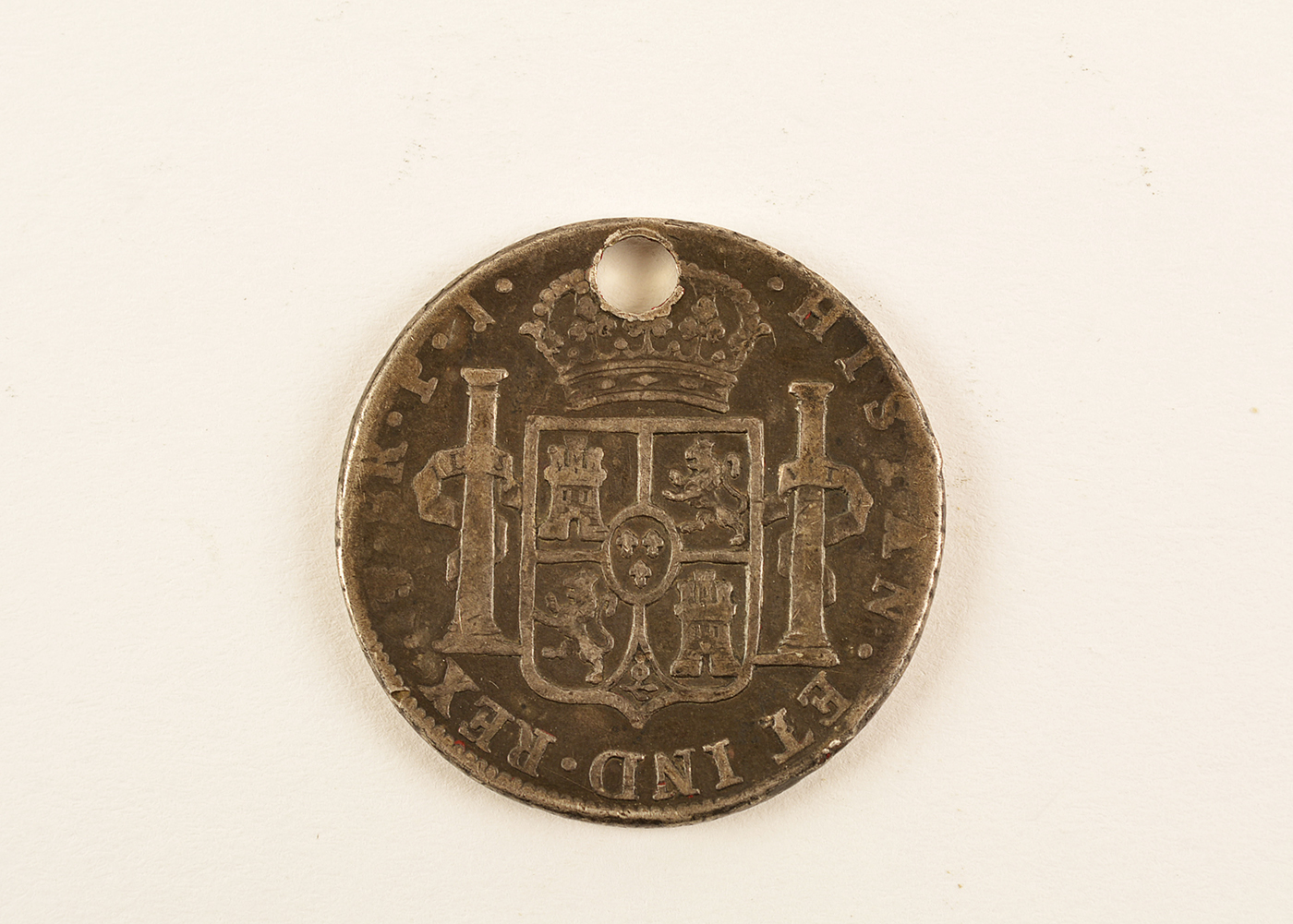 1808 Carolus IIII Dei Gratia 8 Real Silver Coin