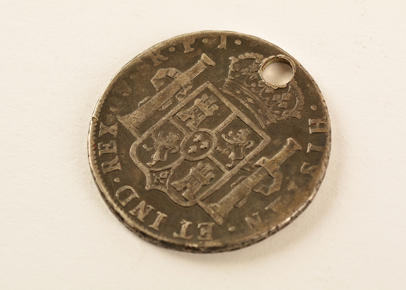 1808 Carolus IIII Dei Gratia 8 Real Silver Coin