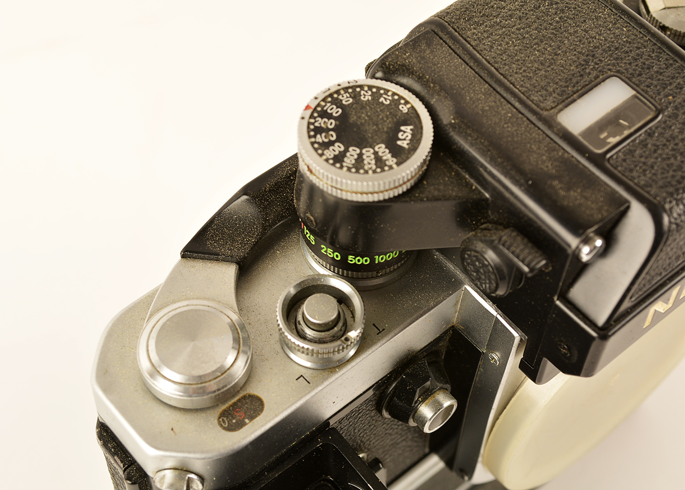 Nikon F Series 35 MM Film Camera with Motor Drive and Battery Pack