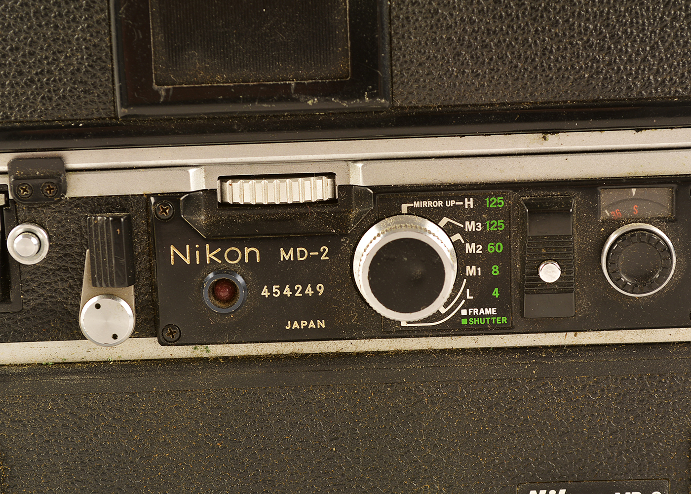 Nikon F Series 35 MM Film Camera with Motor Drive and Battery Pack